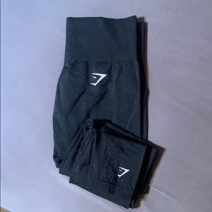 Gymshark vital seamless black leggings. Size M